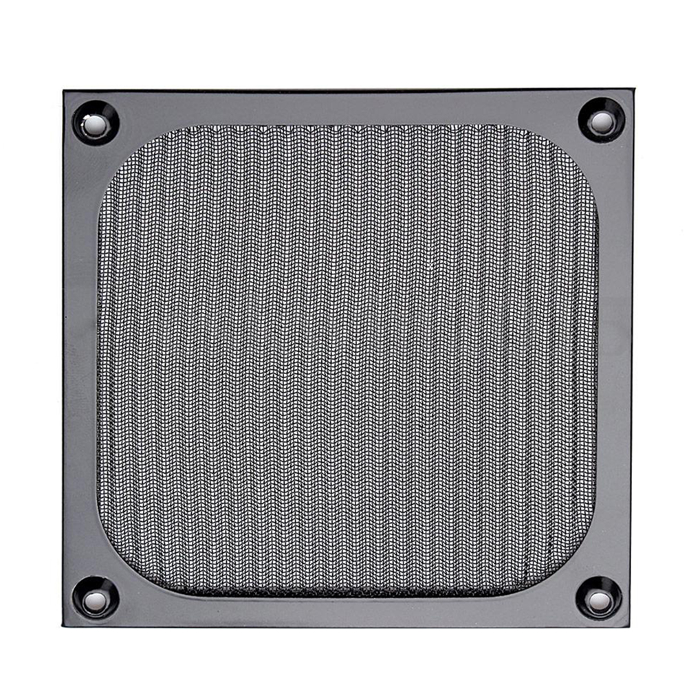 Protector de parrilla de aluminio de 120mm, ventilador de ordenador, refrigeración, a prueba de polvo, funda de filtro,