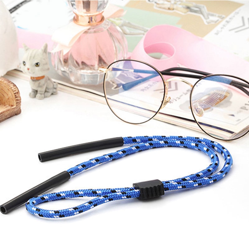 Amabro 2 Stuks Brillenketting Voor Dames, Vlinder Kralen Brilbandjes Masker Lanyard Ketting Brillen Retainer Chain