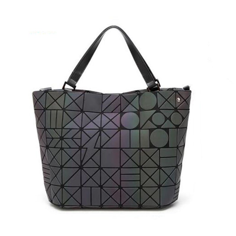 Sacs à Main de luxe lumineux femmes sacs concepteur dames Sac à Main sacs à Main pliants déformation fourre-tout Sac un Sac à bandoulière à Main: Luminous round / 22cmX12cmX18cm