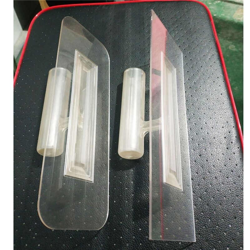 Concrete Finishing Trowel With Ergonomic Grip Handle Paint Plaster Flat Pool Art Paint Wall Clothing Mud Modeling Tool