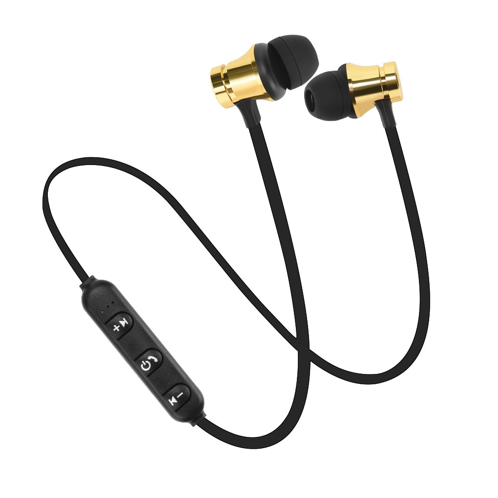 Magnetic Bluetooth Wireless Stereo Earphone Sport Headset For iPhone for Samsung for Huawei Waterproof Earbuds With Mic