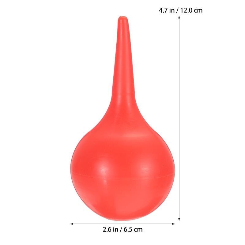 30/60/90ml Ear Cleaning Balls Squeeze Suction Bulb Cleaning Dust Blower Dirt Blowing Ball Ear Clean Ball Dirt Blowing Ball: 90ml