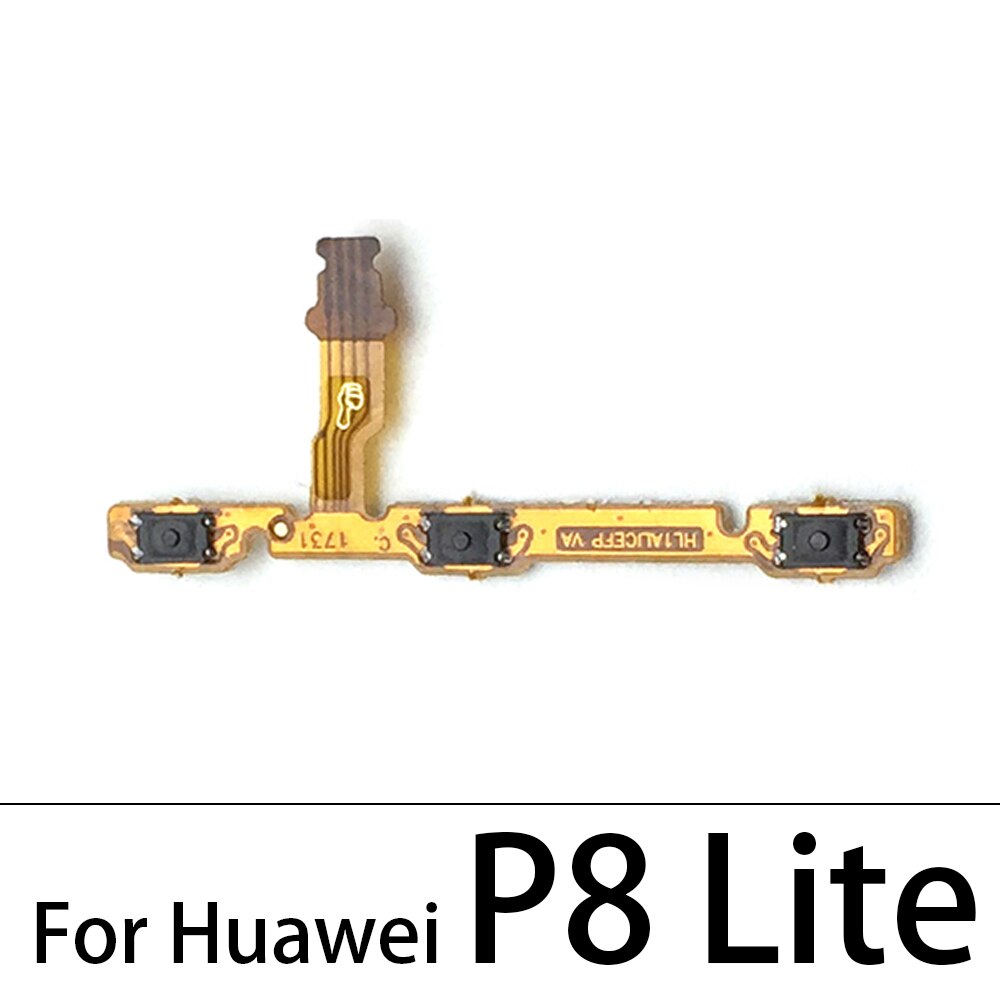 Nowy przycisk włączania zasilania przycisk boczny przycisk Flex Cable dla Huawei P8 P9 P10 P20 P30 P40 Lite E 5G Pro Plus 2016