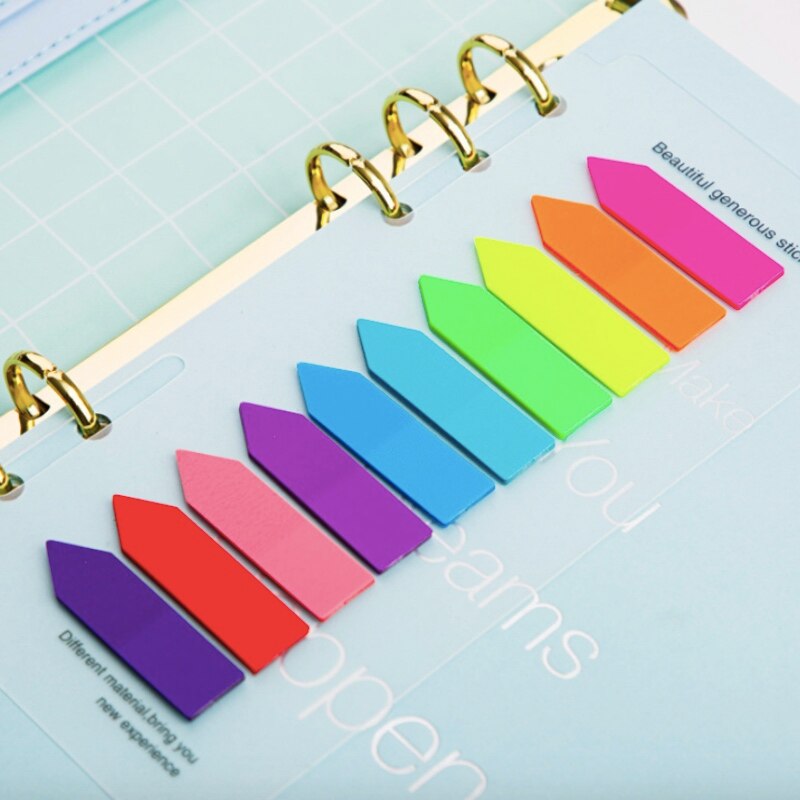 Leuke Kawaii Memo Pad Sticky Notes Briefpapier Sticker Geplaatst Planner Stickers Blocnotes Kantoor Schoolbenodigdheden Student Handig