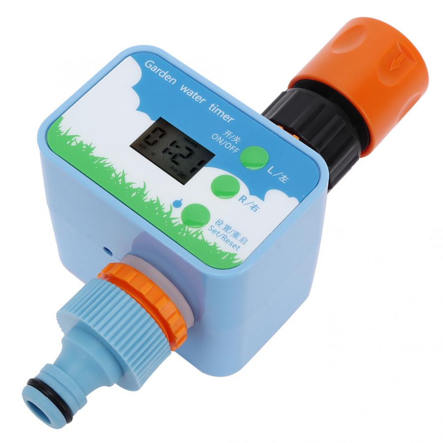 G1/2in Garden Irrigation Water Timer Solenoid Valve Intelligent Watering Timer with Connector Gardening Accessories