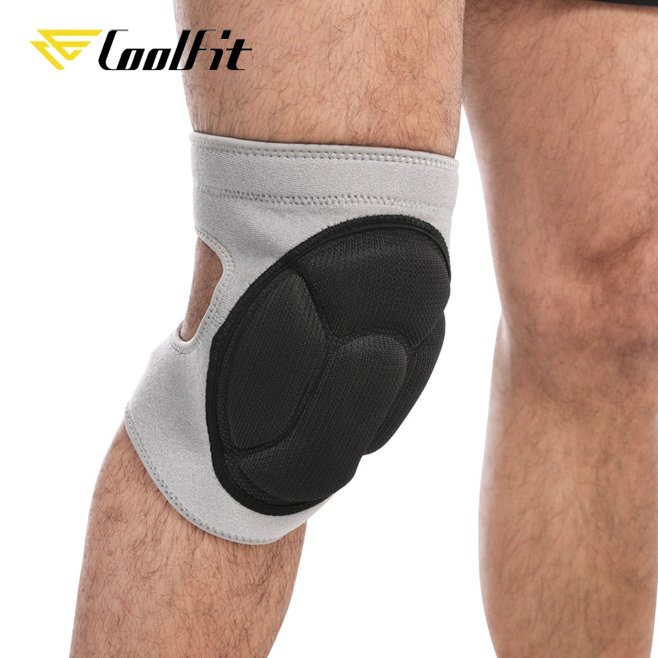 CoolFit – genouillères de Football et de volley-ball pour Sports extrêmes, protection des genoux, genouillère de cyclisme