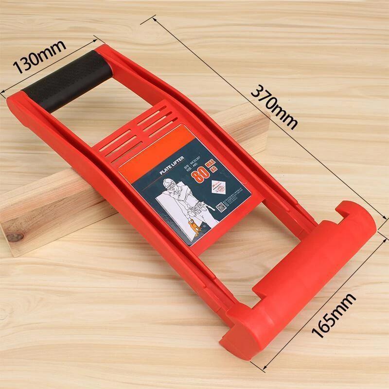 Porte-panneau géant, planche de bois, charge de 80kg, porte-panneau, pince, poignée en cloison sèche, couvre-lit en contreplaqué pour le transport