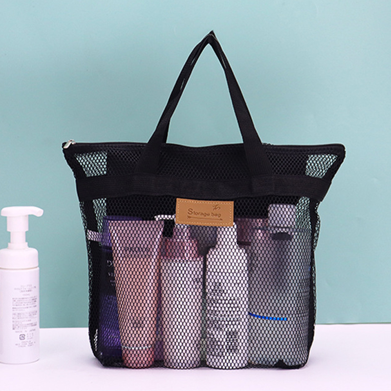 Women Mesh Travel Storage Shower Bag Beach Toilet ... – Grandado
