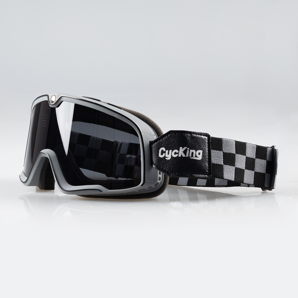 Fietsen Motorbril Vintage Helm Voorruit Off-Road Zonnebril Bril Universele Fietsbescherming: Black
