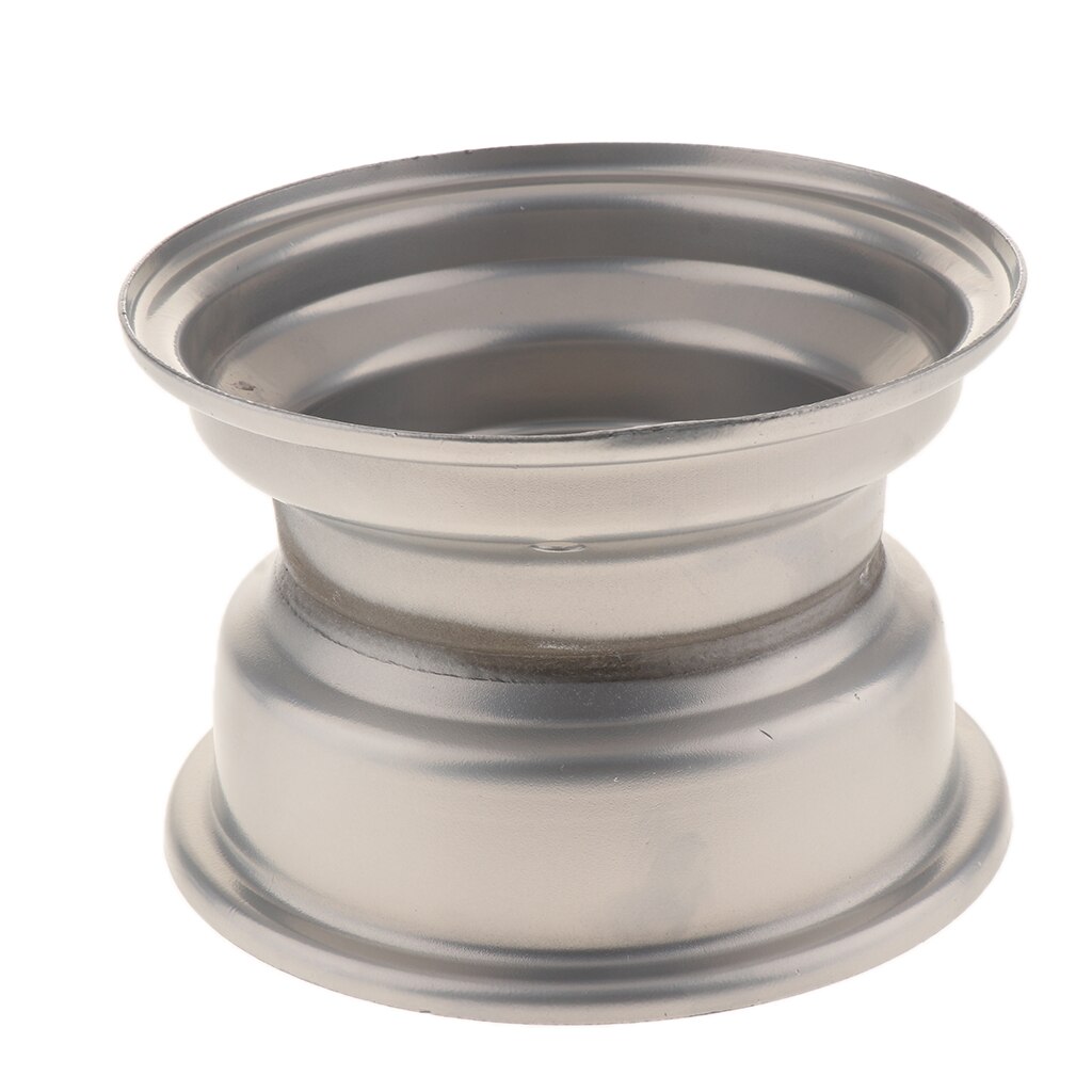 16x8-7 7 inch ATV UTV Wheel Rim 3 Holes Replacement for 50 70 90 110cc Quad Buggy Tires, Silver
