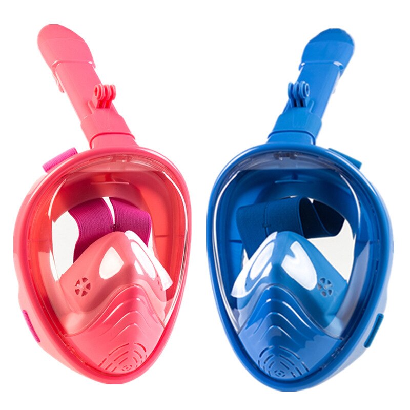 Bambini Diving Maschera Per Lo Snorkeling Ultra Larga 180 Vista Anti-fog Completa Asciutto Pieno Viso Maschera Per Lo Snorkeling Maschera di Immersione Subacquea attrezzature