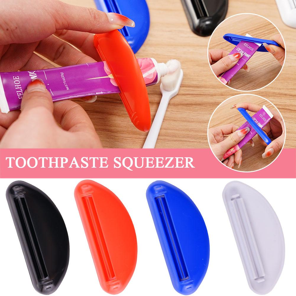 Tandpasta Dispenser Houder Creatieve Druk Schoonmaken Gereedschap Badkamer Buis Knijpen Squeezer Keuken Gezichtscosmetica 2023 M6Q9