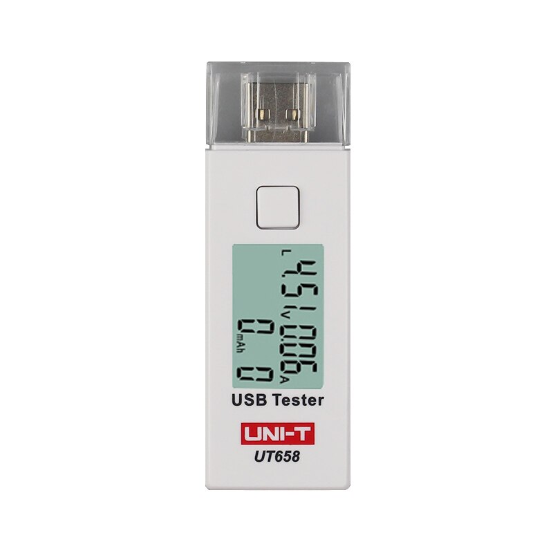 UNI-T USB Tester Phone Computer Charging Detector Voltage Current Meter Capacity Monitor dc digital voltmeter UT658B/UT658