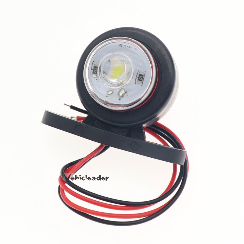 12V/24V 2LED Side Marker Light Truck Light Indicator Trailer Lorry Lamps Van Caravans Safety Turn Signal Lamp Warning Light