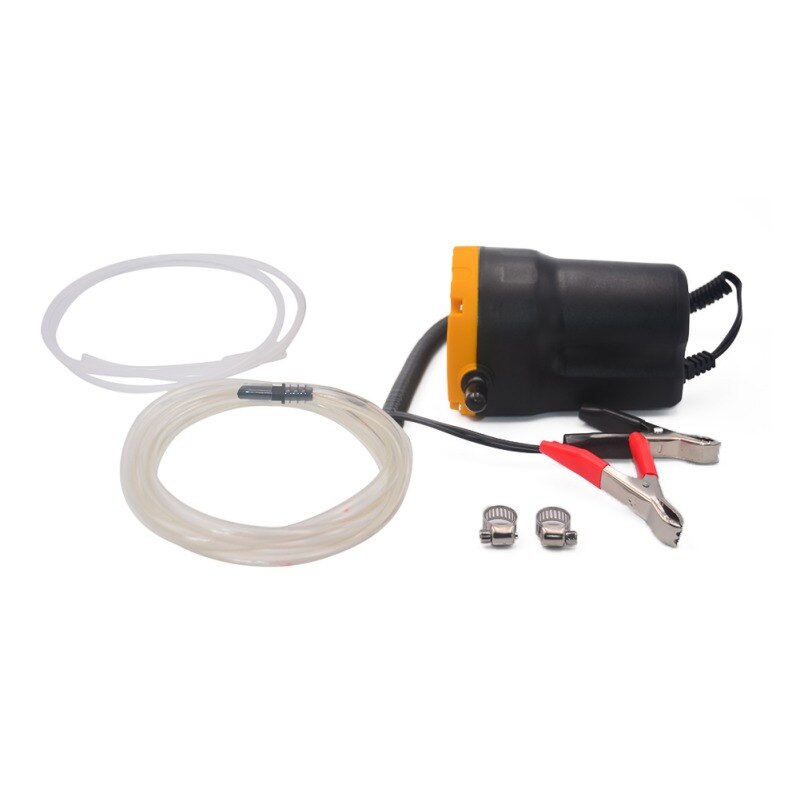 Bilmotor oljepumpe 12v elektrisk olje/diesel væskesump extractor renseutveksling drivstoff overføring sugepumpe, båt motorsykkel: Default Title