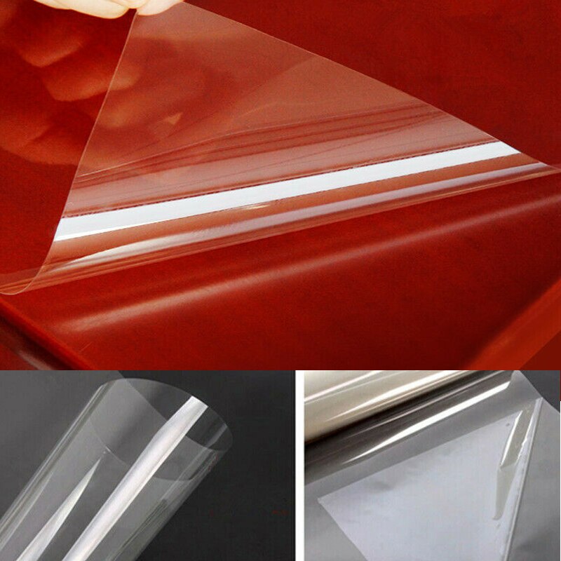 Film de protection Transparent, 50x100cm, marbre, bois, protecteur de Surface pour meubles de bureau, Table, Film anti-rayures