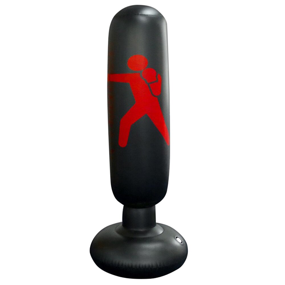 1.6M Inflatable Boxing Column Training Exercise Fitness Decompression Hitting Thickening Foldable Easy to Move Fitness Equipment: Stye 1