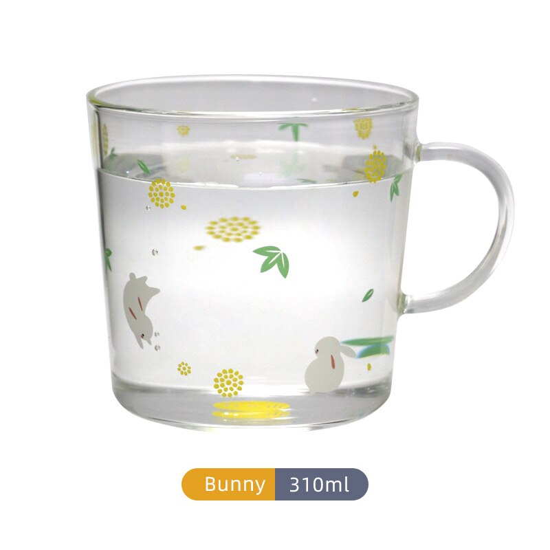 Unbreakable Wine Glasses Clear Juice Beer Glasses Coffee Glasses Shatterproof Bar Wine Glasses: Bunny