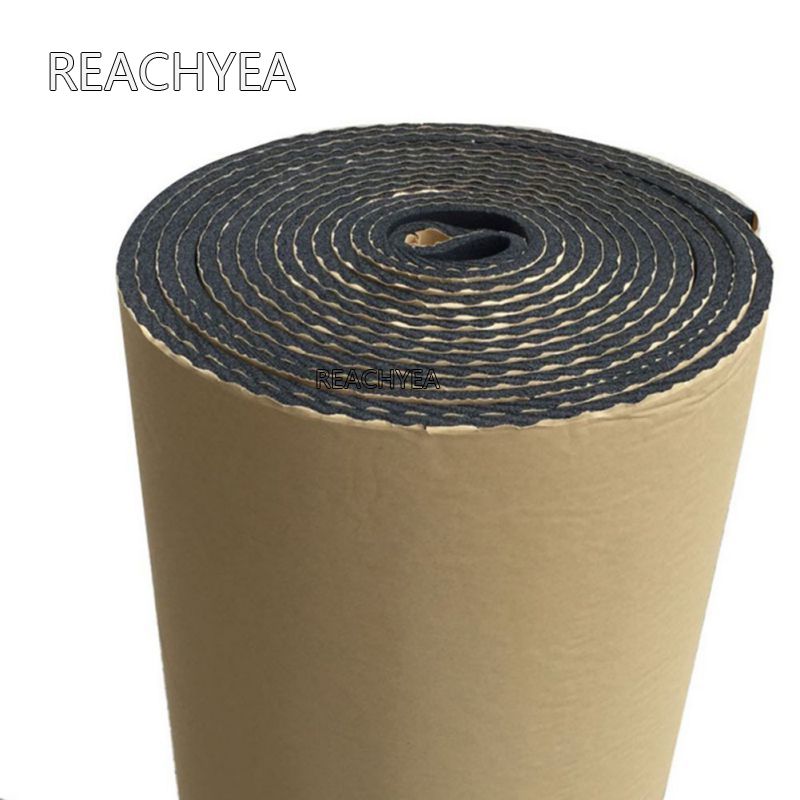 30 x 50cm auto acoustic foam rubber sound insulation car speakers soundproofing vibration isolation