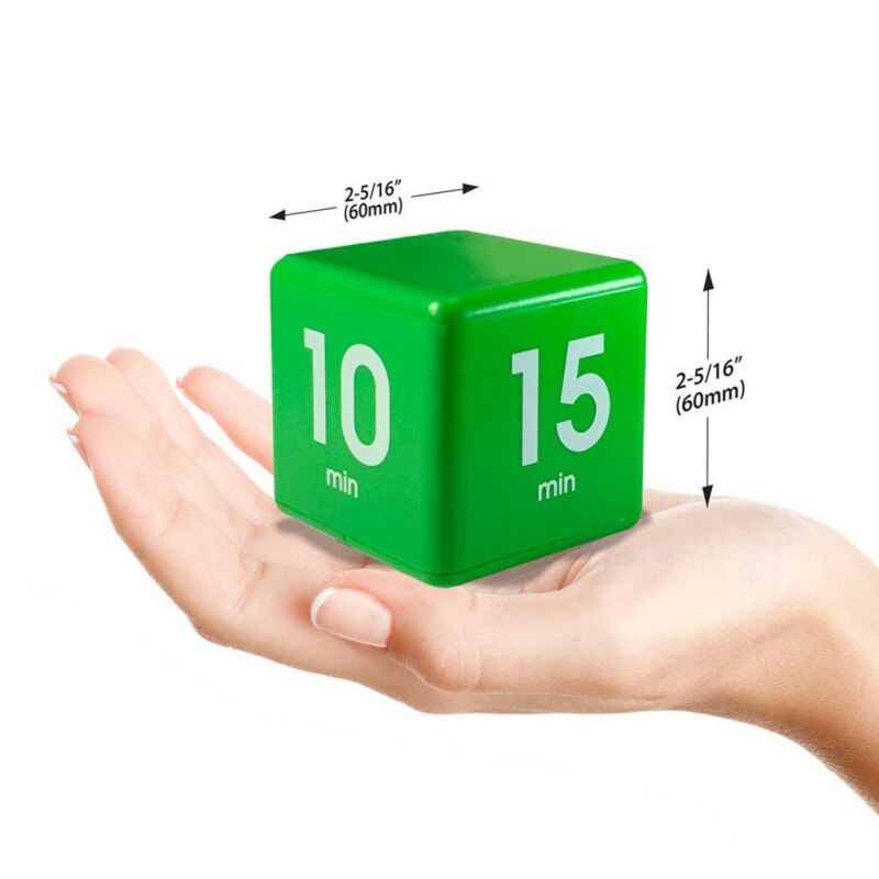 Cube Kitchen Timer The Miracle Cube Timer 5-60 Minutes for Time Management Kids Timer Workout Timer 1