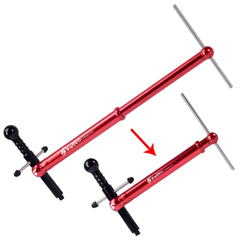 Swtxo cykel derailleur bøjle justerings gauge måle justering rækkevidde værktøj til mtb og landevejscykler hjul