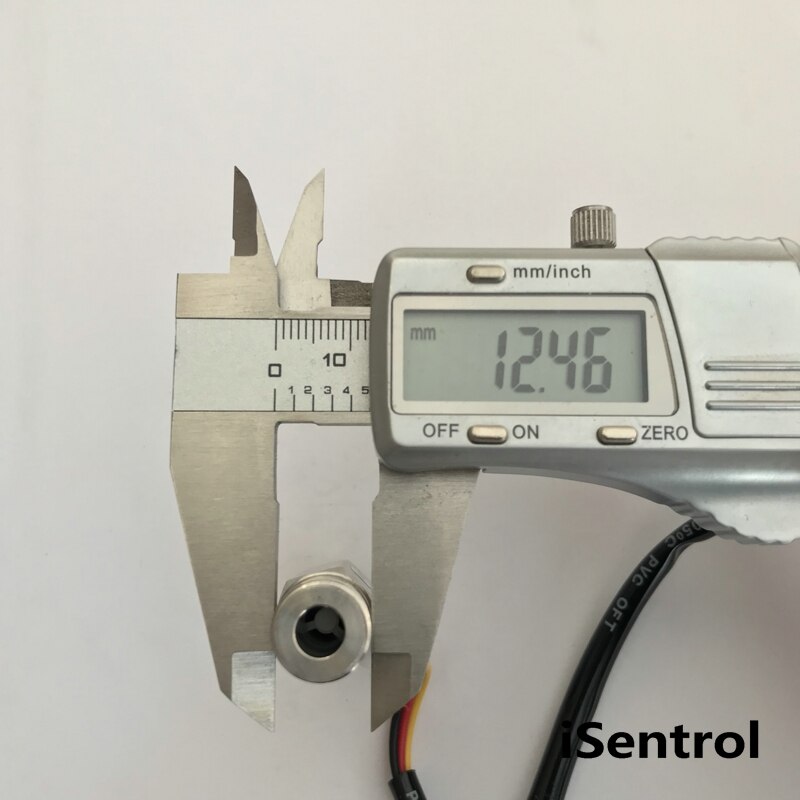 SUS304 1/4&quot; BSP USS-HS41TA Ultisolar Hall Effect Flow Sensor Water 0.35-3L/min 2% Repeat Error Ultisensor Turbine Flowmeter