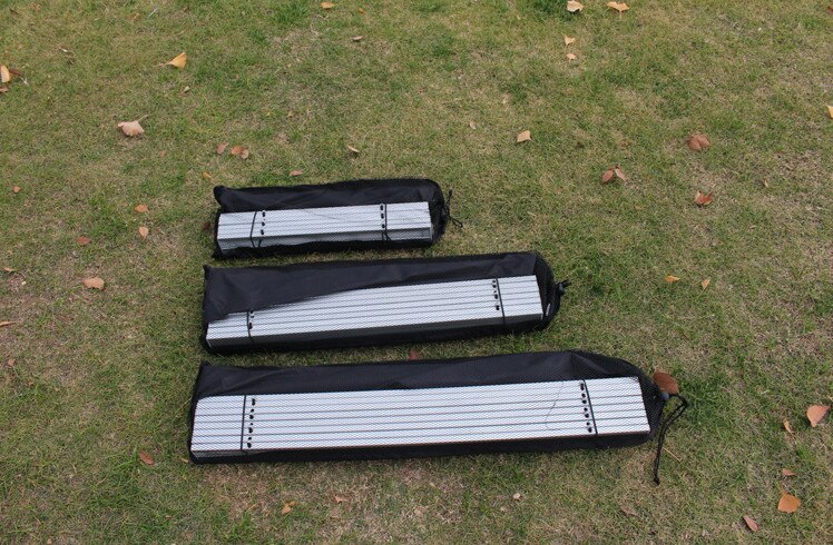 Outdoor Aluminium Folding Faltbare geschirr Camping Angeln Tisch mit Trage Tasche für Picknick Strand Wandern Reise Aktivitäten