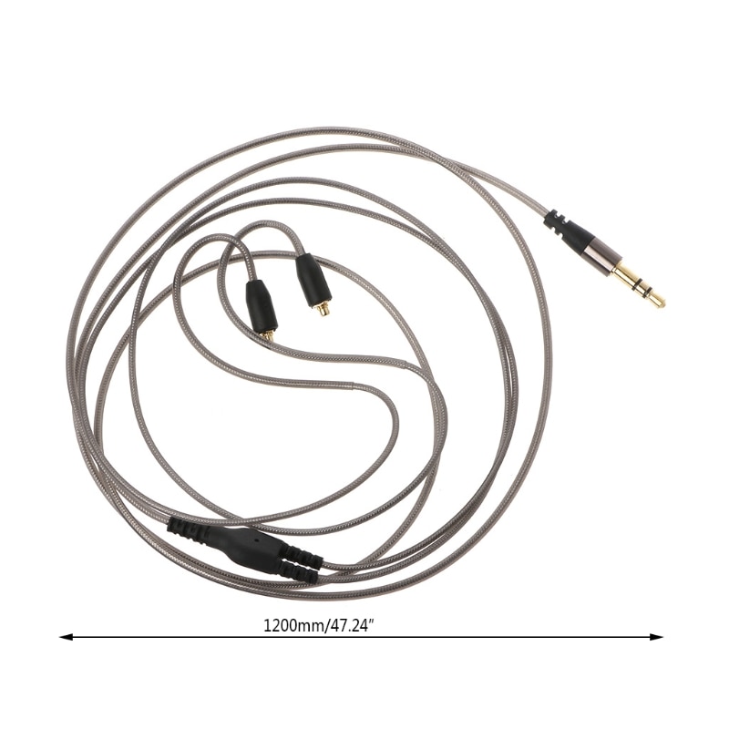 MMCX Cable for Shure SE215 SE315 SE535 SE846 Earphones Headphone Cables Cord for xiaomi iphone Android