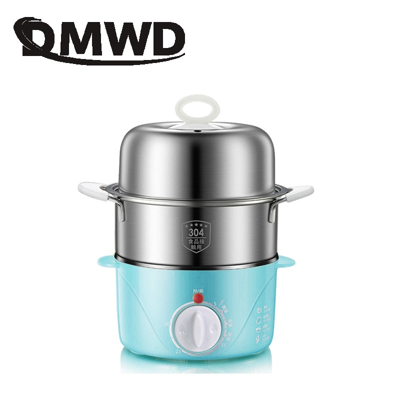 Stainless Steel Electric Egg Cooker Food Steamer Heater Eggs Boiler Poacher Pancake Omelette Frying Pan Milk Bottle Sterilizer