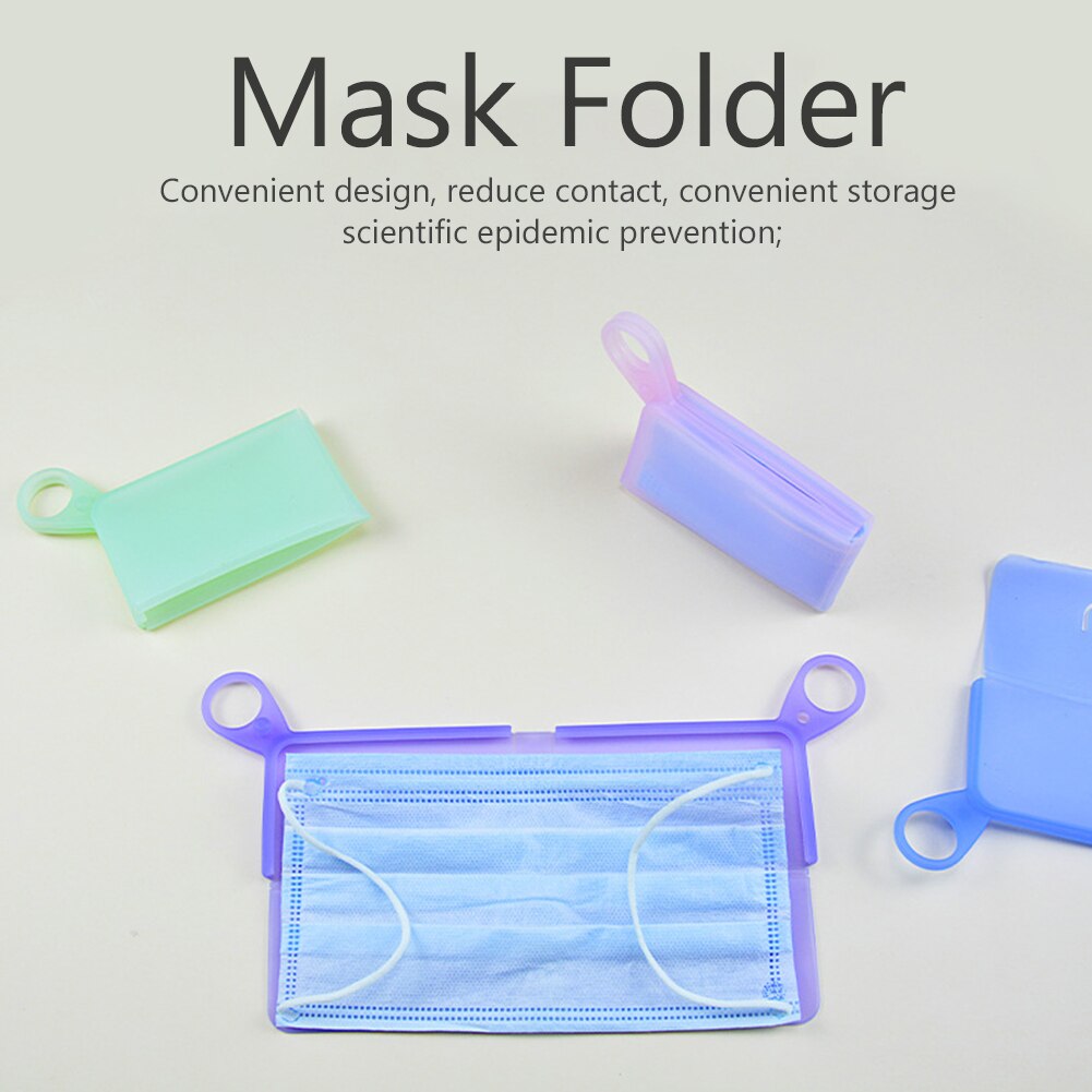Pochette De Rangement Pour Masque - Étui De Protection Simple Et Pratique, Neuf Sans Emballage