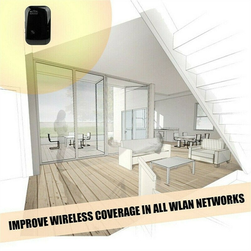 WiFi Range Extender,Super Boost,300Mbps Verstärker Unterstützt Repeater/AP