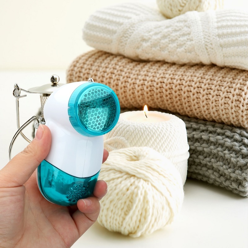 Eliminador de pelusas eléctrico portátil, quitapelusas para tela, suéter, ropa, afeitadora, máquina para quitar el hogar