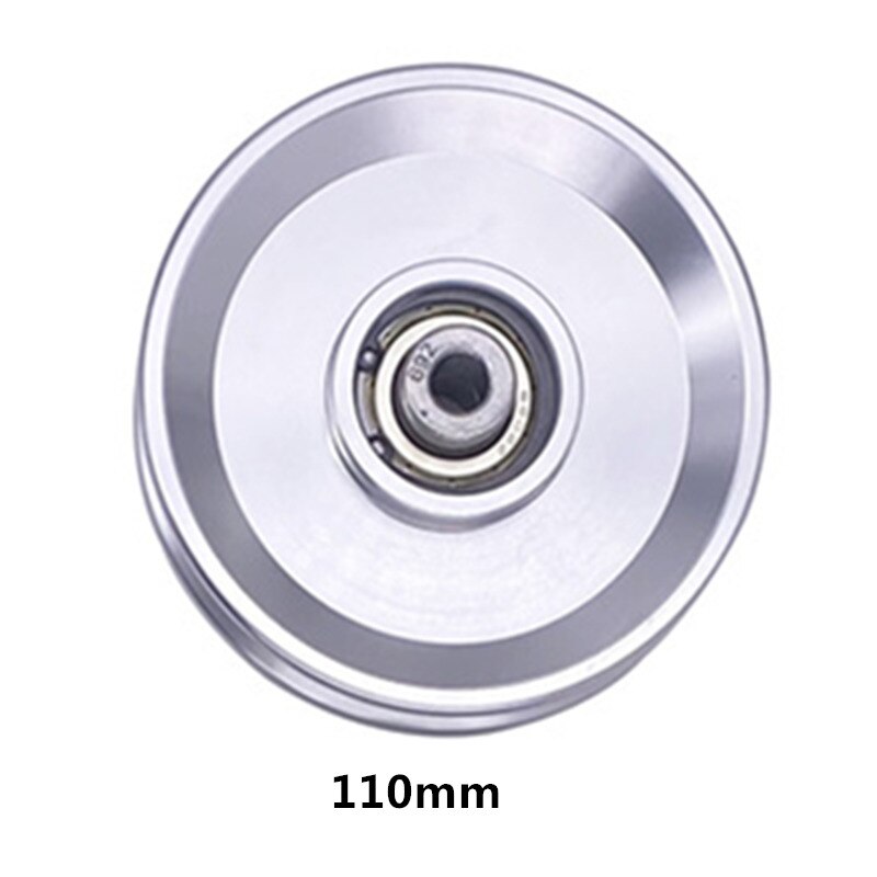 73-114MM Gym Cable Pulley Universal Aluminium Alloy Bearing Pulley Wheel for Home DIY Fitness Heavy Duty Workout Accessories: 110mm