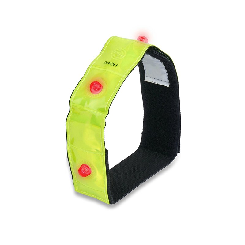 BESPORTBLE 2stuks Oplaadbare Reflecterende Led Armbanden Voor Veiligheid Bij Nacht Hardlopen Fluorescerende Polsbanden Voor Hardlopen Fietsen Wandelen Flexibel Comfortabel