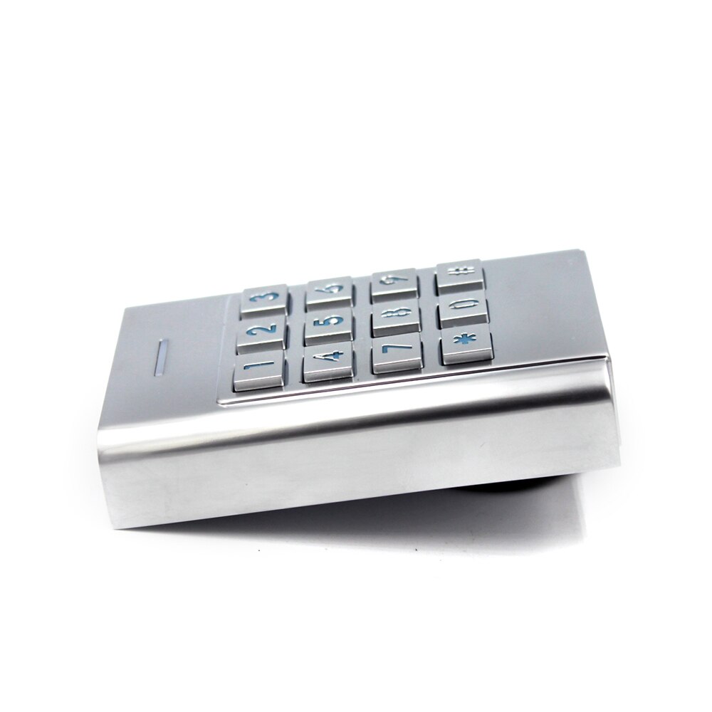 Ip68 vandtæt, uafhængig adgangskontrolord kodeord tastatur metal sag sikkerhedsindgangsdørsystem