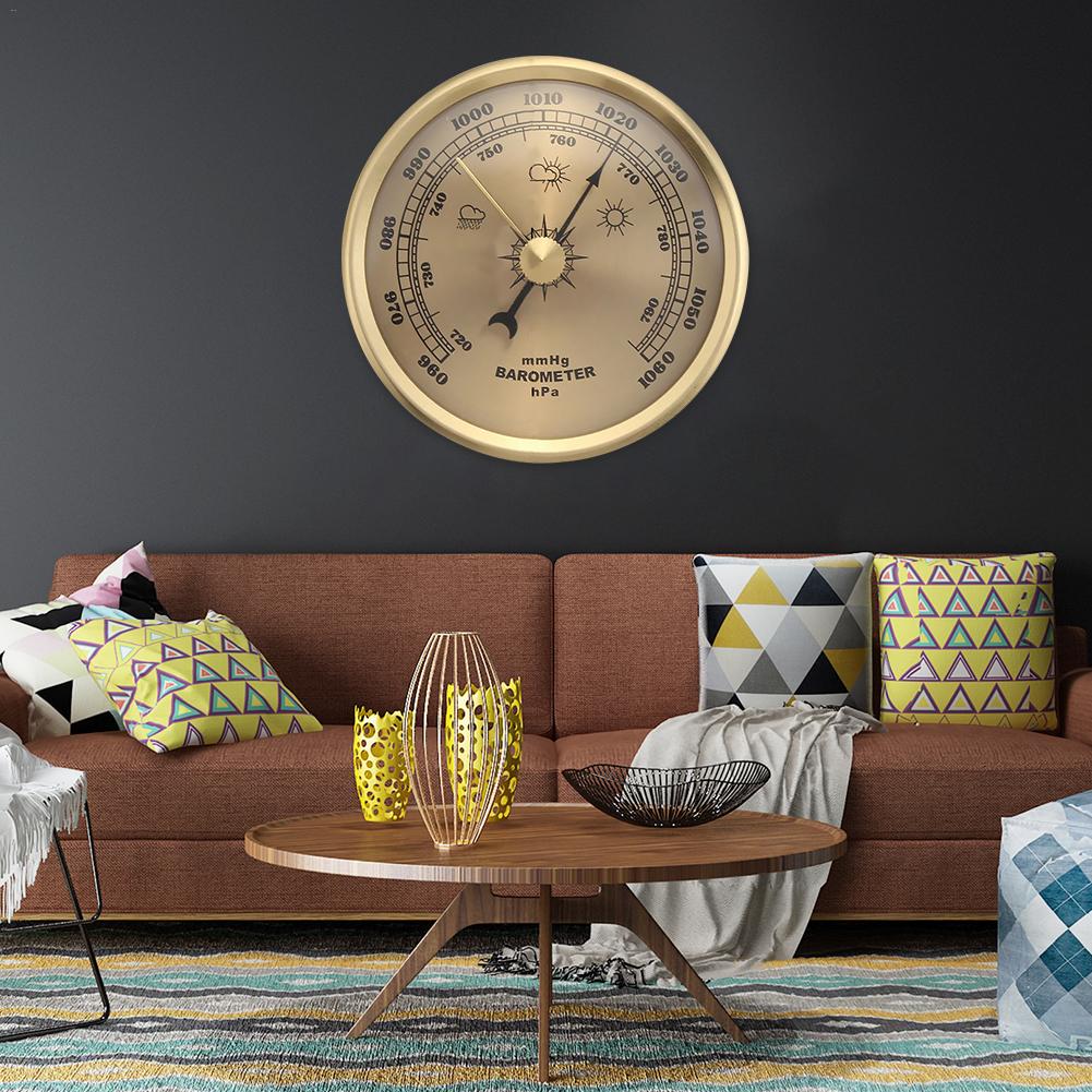 Wall Mounted Household Thermometer Hygrometer Barometer Air Pressure Gauge For Ships Factories Laboratories Families