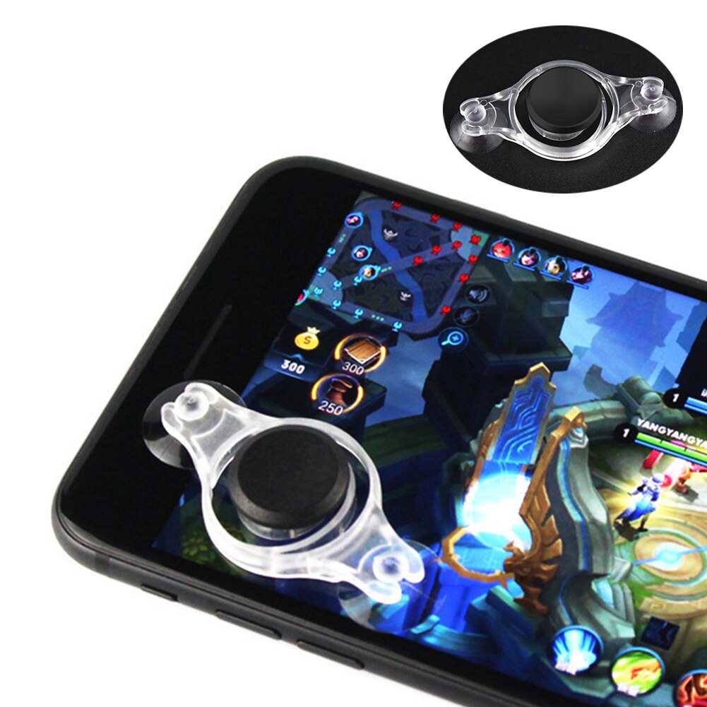 Mobile Game Rocker Light Weight Reusable Phone Shooter Controller Suction Cup Washable Portable Gaming Trigger Random Colors