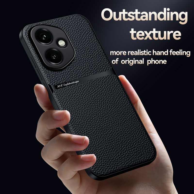 Luxury leather case for honor 400 pro 5g , magnetic car mount phone cover for honor 400 5g 400 case