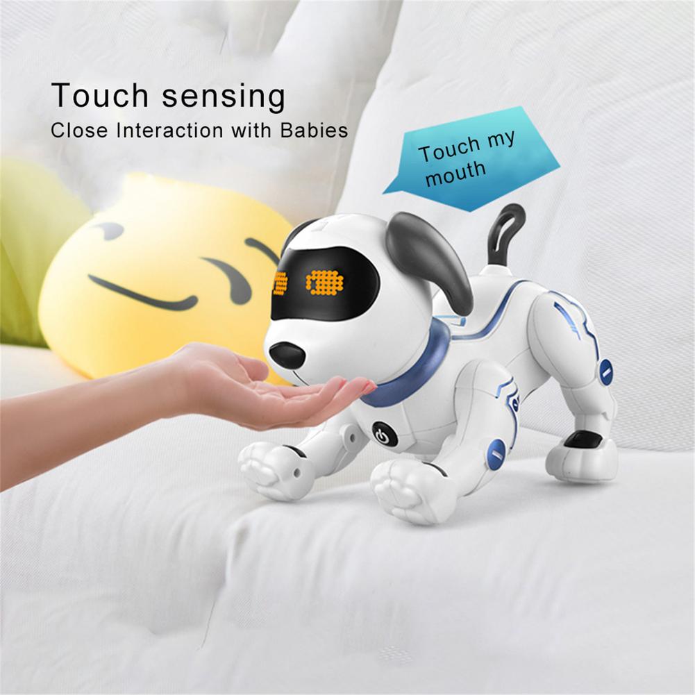 Kinder Fernbedienung Smart Roboter Hund Drahtlose Kinder Spielzeug Smart Reden RC Roboter Hund Spaziergang Spielzeug Weihnachten