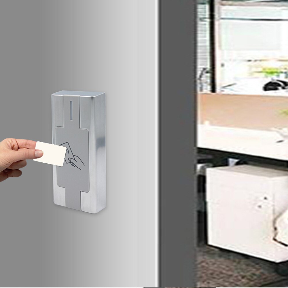 H2R IP67 Waterproof Access Control Card Reader 125KHz 13.56MHz Smart Proximity Reader Weigand 26/34 Output