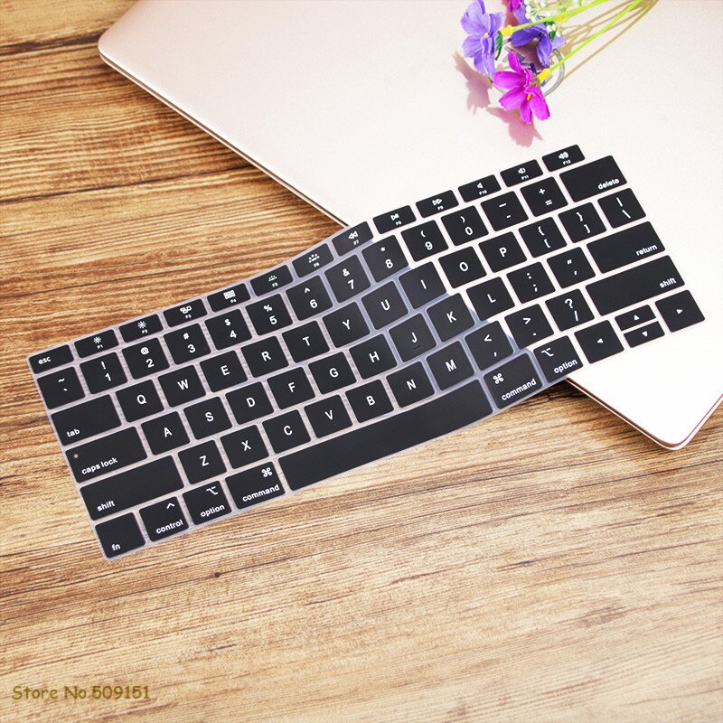 Angielski US Teclado klawiatura Protector pokrywa ochronna skóra dla nowego Apple MacBook Air 13 13.3 cala A1932 2019 2018 Touch ID