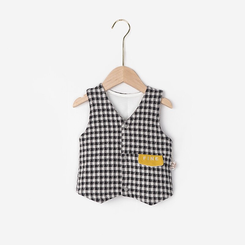 Baby Vest Winter Kleding Jongens Meisjes Winter Kleedt Peuter Kinderen Bovenkleding Kids Warme Zachte Jas Bovenkleding