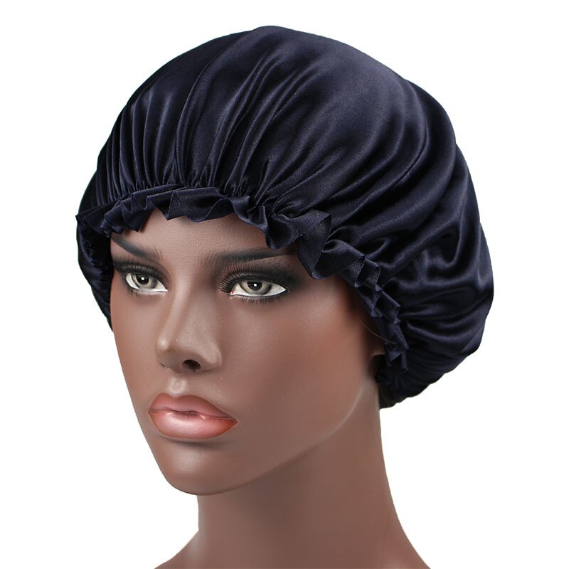 Durag en velours pour hommes et femmes, chapeaux Bandana, solide, enveloppe de tête, extensible, longue queue, chapeaux de Pirate Jordan, Turban Du chiffon: F