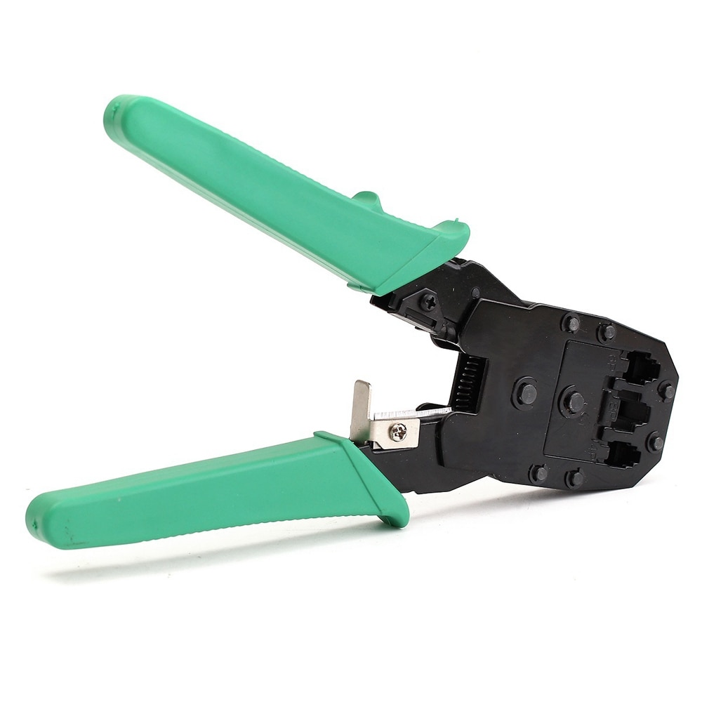 Stripping Crimping Pliers Network Cable Clamp Pliers Tool Kit Set Network Cable Tester RJ45 LAN Cable Tester