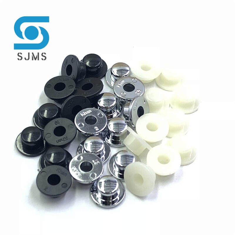 20 Stuks Silver Plating Tactile Drukknop Cap GJW101 Switch Knop Hoed 9.1*4.6Mm Binnenste Gat 3.4Mm voor 6*6 Mm Tact Micro Switch