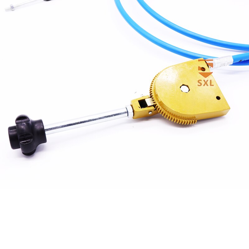 Excavator throttle cable Hitachi Daewoo Excavator Modification Installation Manual Hand Pull Cable Accelerator