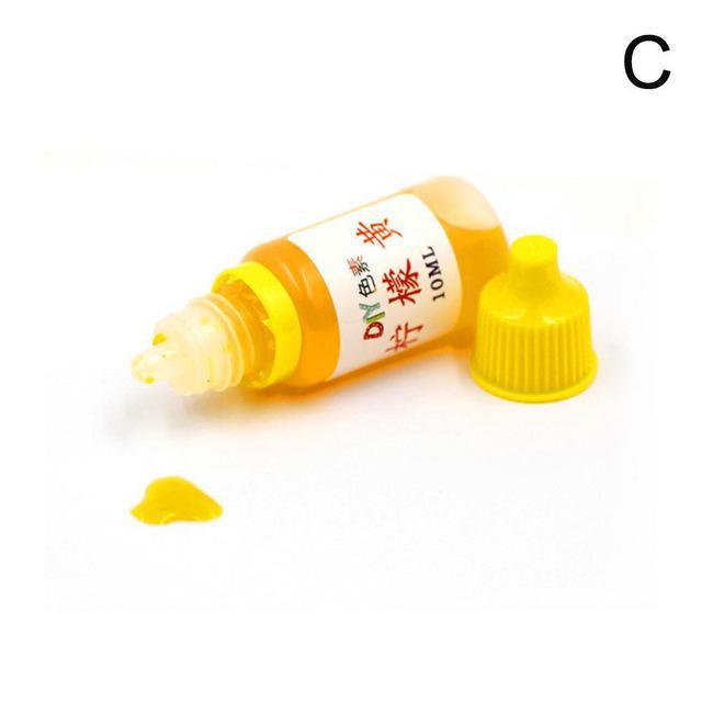 Dye Pigment Addition For Slime Supplies Clear Liquid Making Polymer Clay Accessories Fluffy Slime Charms Art Crystal Mud Toy Kit