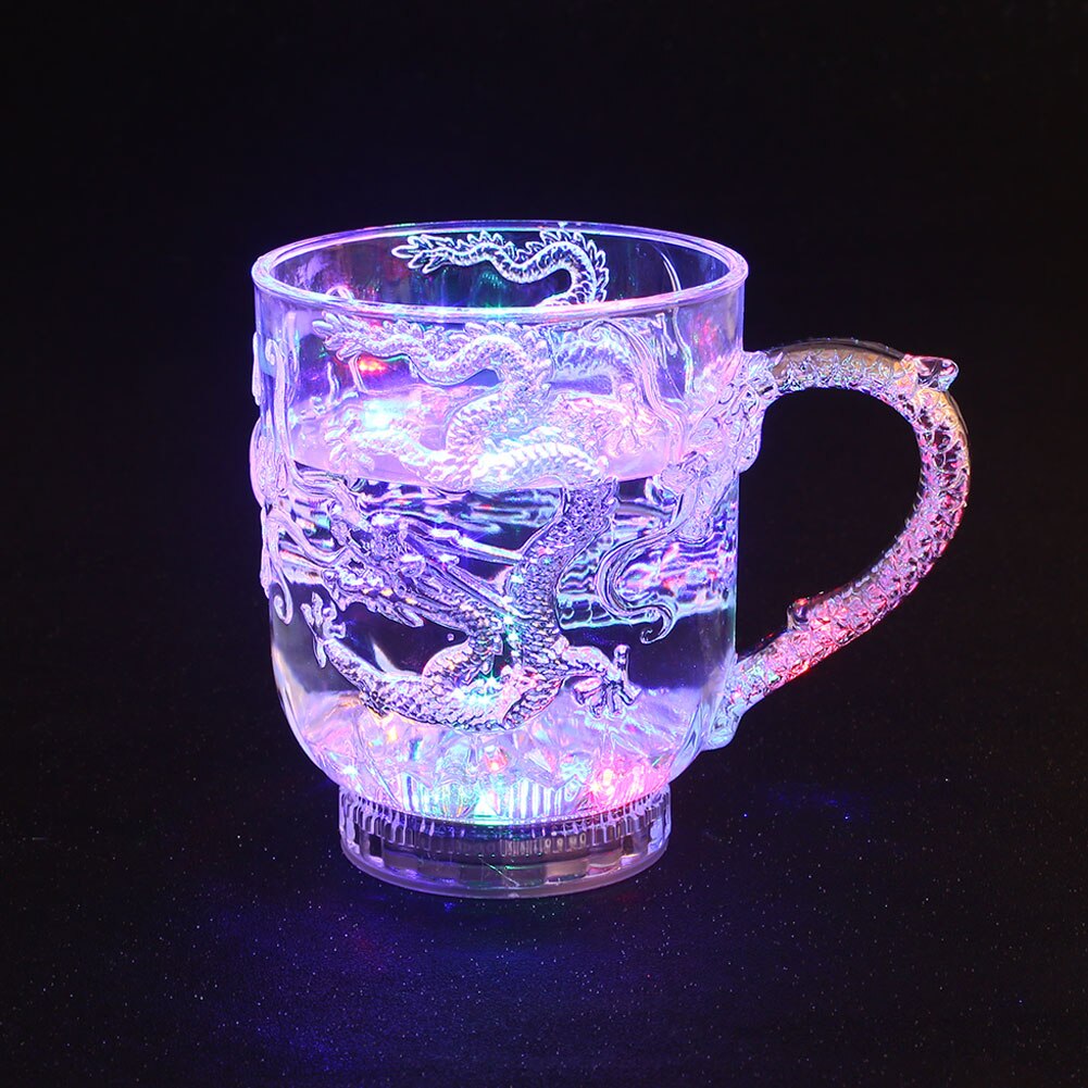 Led Universele Wijn Glas voor Dragon Cool voor Cup Bestek Decoratie Lichtgevende Cup Servies Activated Light Up