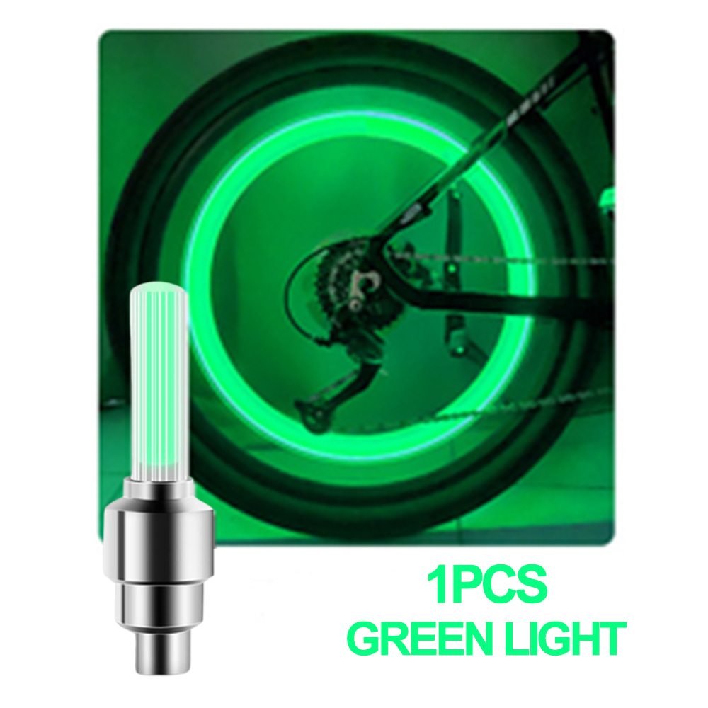 Luz LED para válvula de bicicleta, luz de neón para radios de bicicleta, luz para válvula de neumático de bicicleta, luz de advertencia de conducción nocturna, accesorios para bicicleta: Borgoña