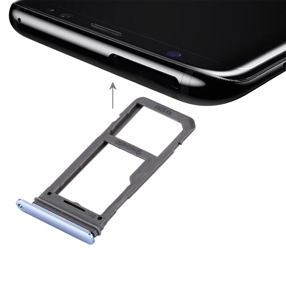 Für Galaxis S8 SIM Karte Tablett + Mikro SD Tablett